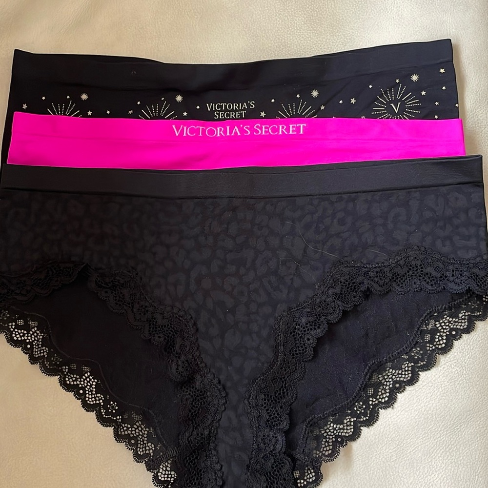 3 piece NEW WITH TAGS XXL Victoria’s Secret seamless hipster